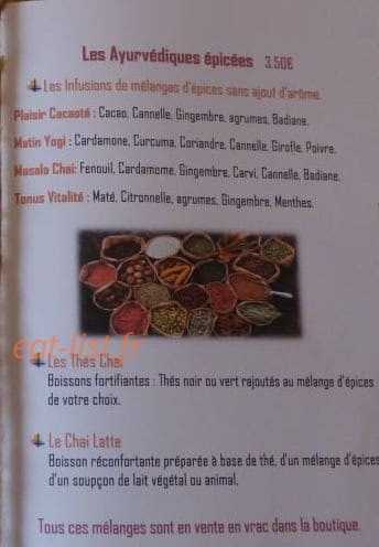 L'échoppe — carte page 2