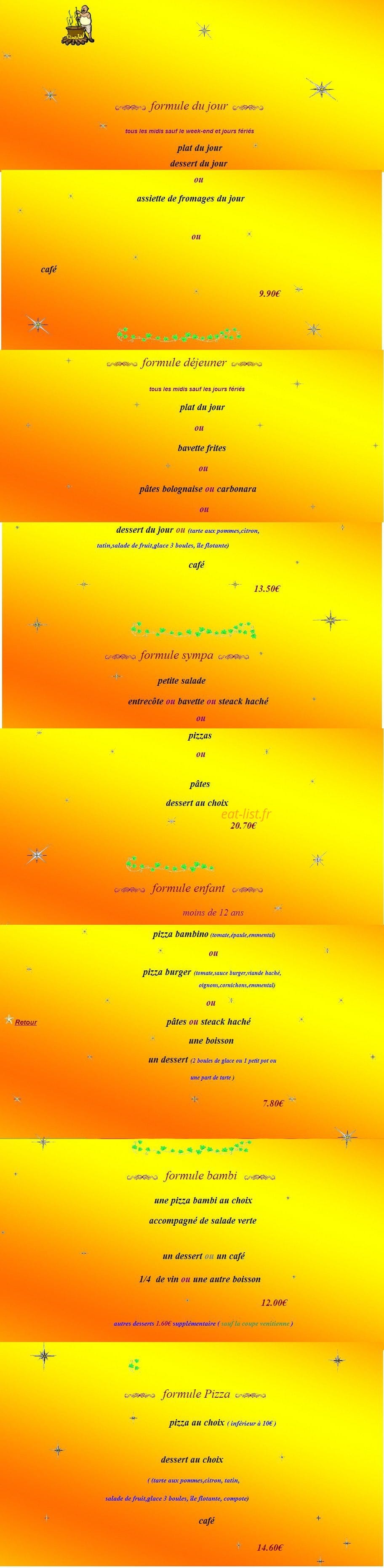 Le venitien — carte page 3