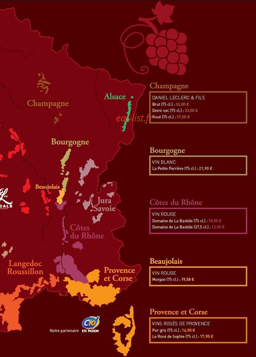 Thierry Le-Costoec - L'Escale — carte page 2