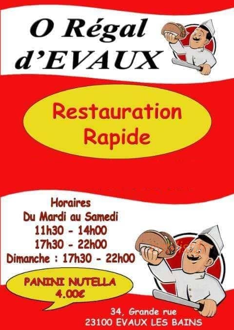 O regal d'evaux — carte page 1