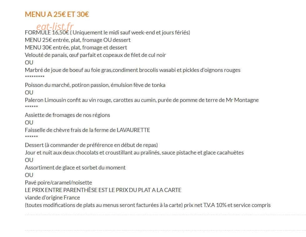 Le Coq d'Or — carte page 2