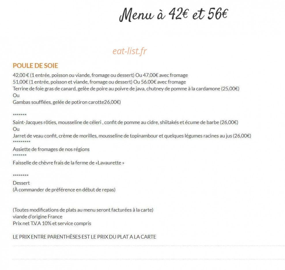 Le Coq d'Or — carte page 3