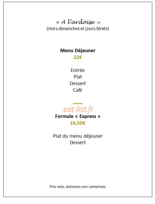 A La Terrade — carte page 1