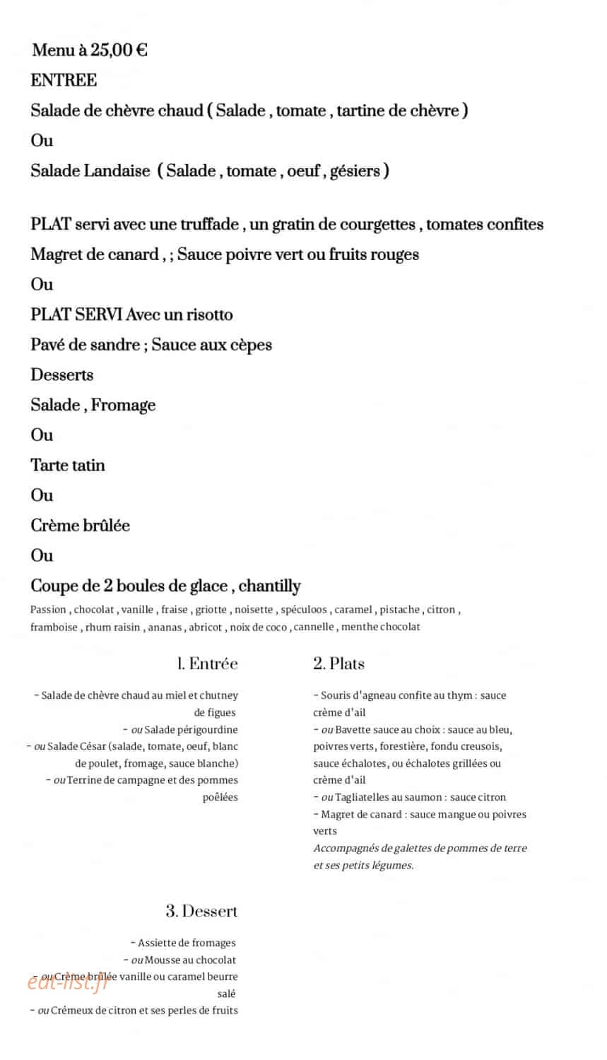 Relais des forets — carte page 4