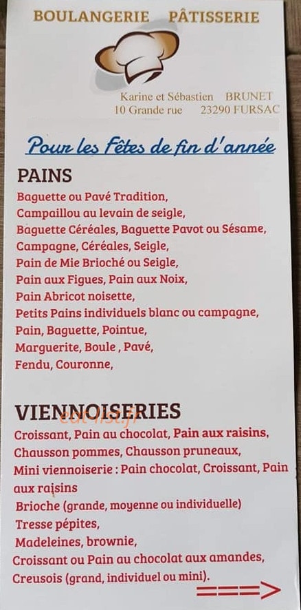 Brunet Sebastien — carte page 1