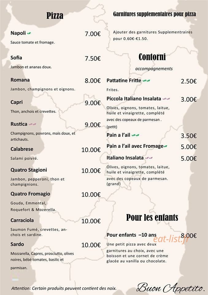 Carraciola Sardo — carte page 3