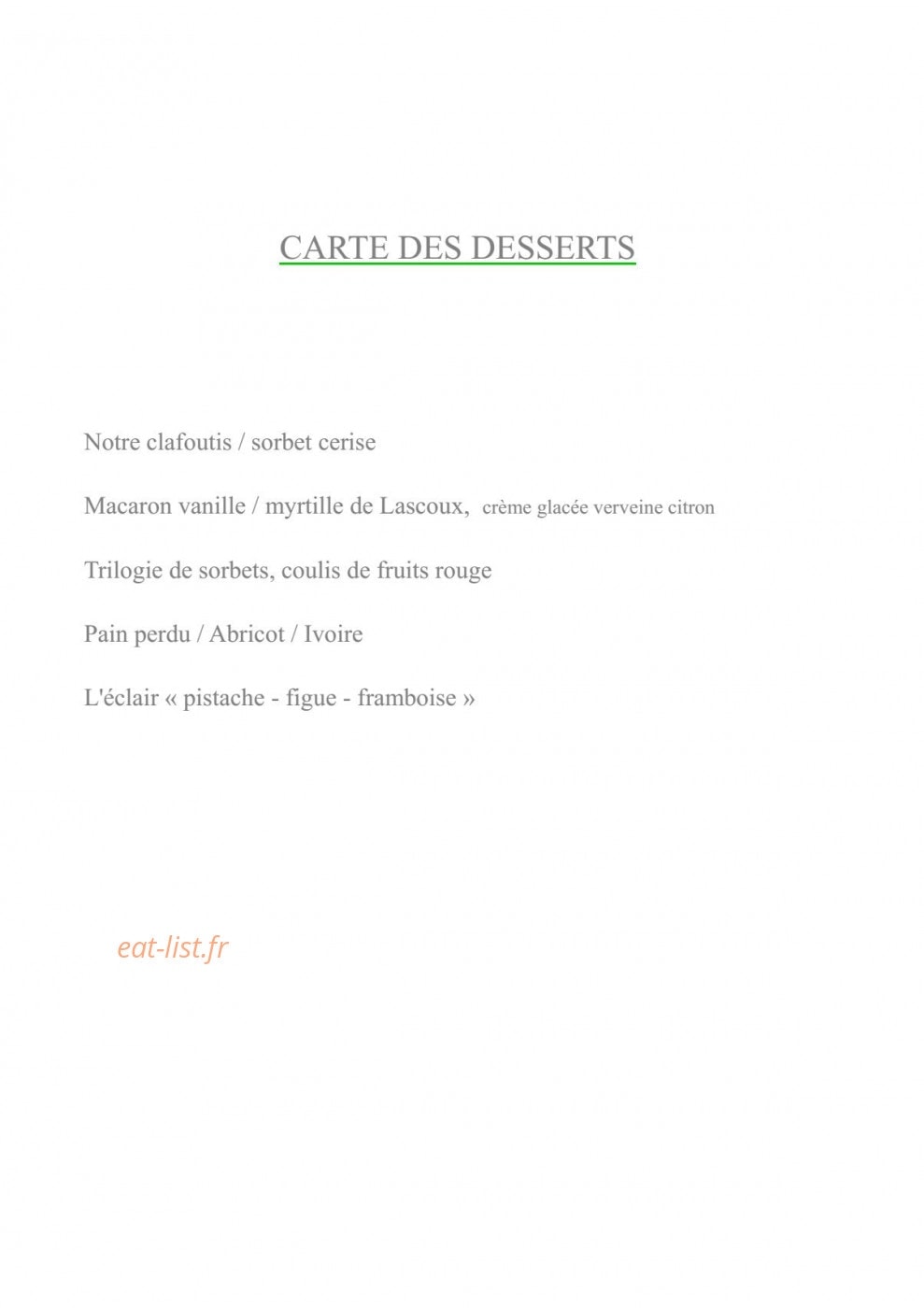 Stéphane Nougier — carte page 1