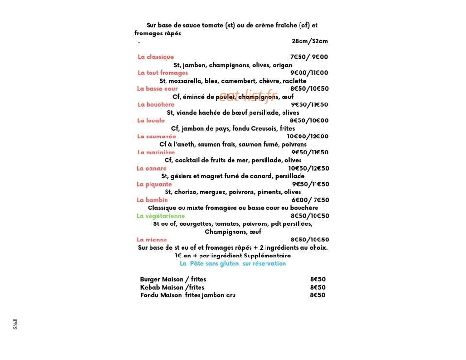 Le Victoria — carte page 2