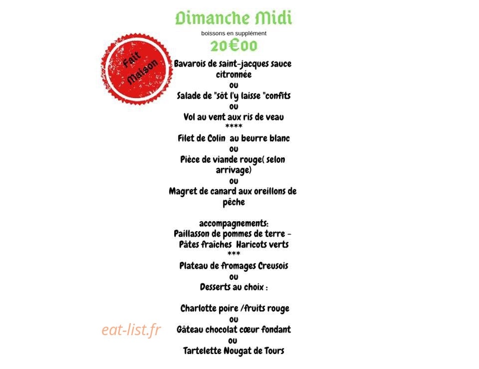 Le Victoria — carte page 1