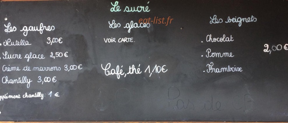 A la plage — carte page 5
