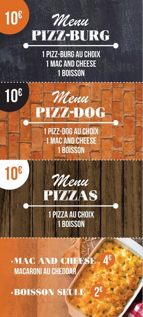Chez Guinch — carte page 1