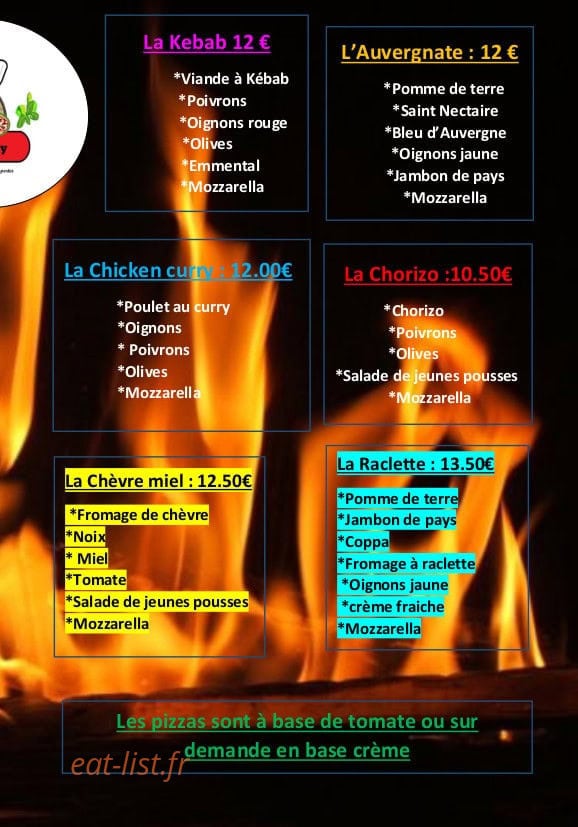 Chez Tony — carte page 2