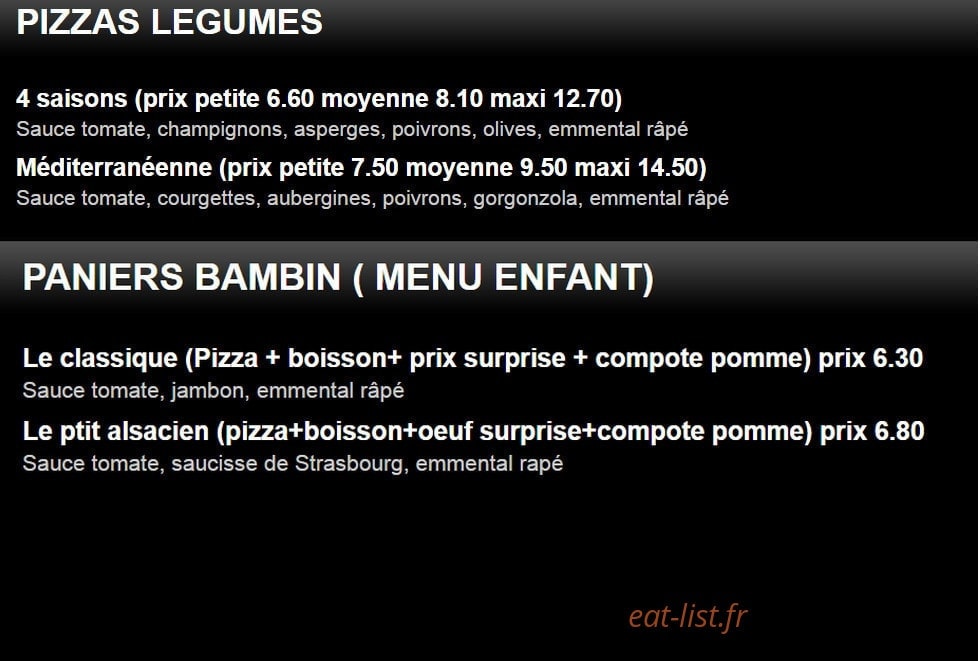 Pizz' à Dun — carte page 3