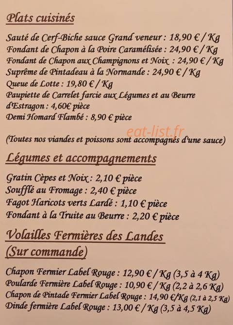 Aux 3 porcelets — carte page 2