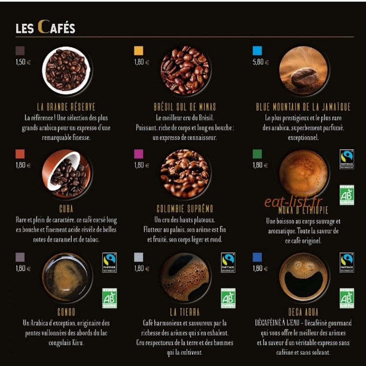 Aux Amis — carte page 2