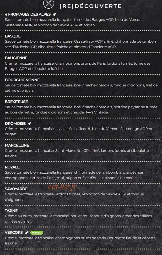 Basilic & Co — carte page 4