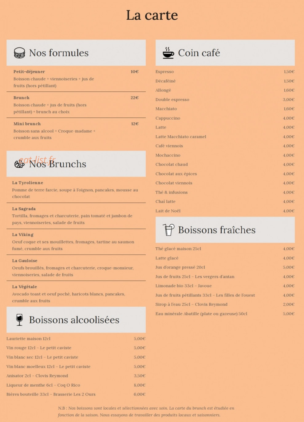 Cacaothé — carte page 1