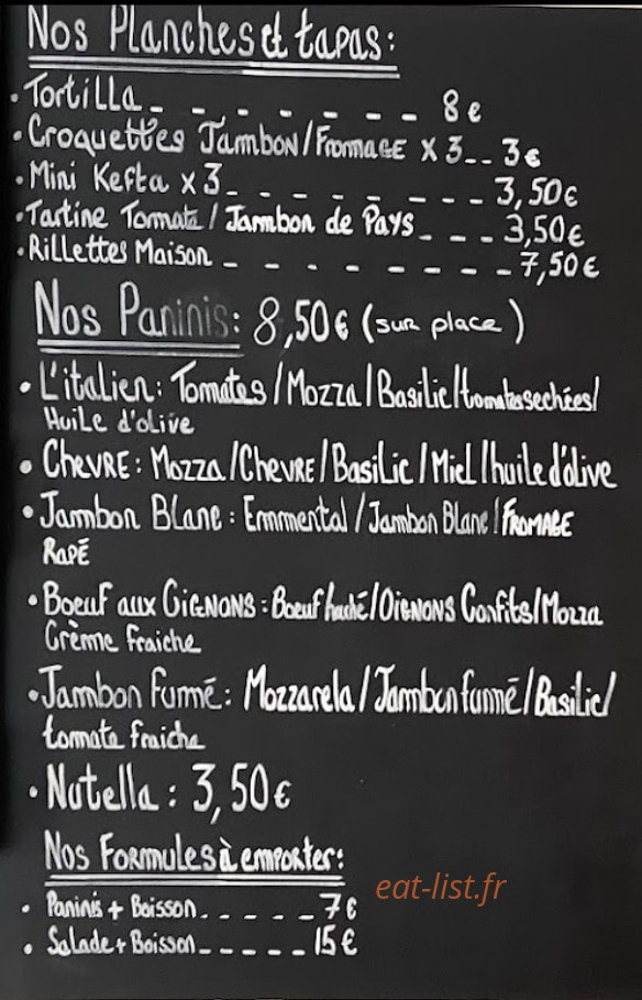 Le Parvis — carte page 1