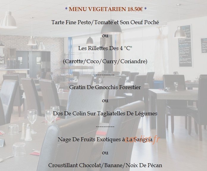 Le Saint Jacques — carte page 2
