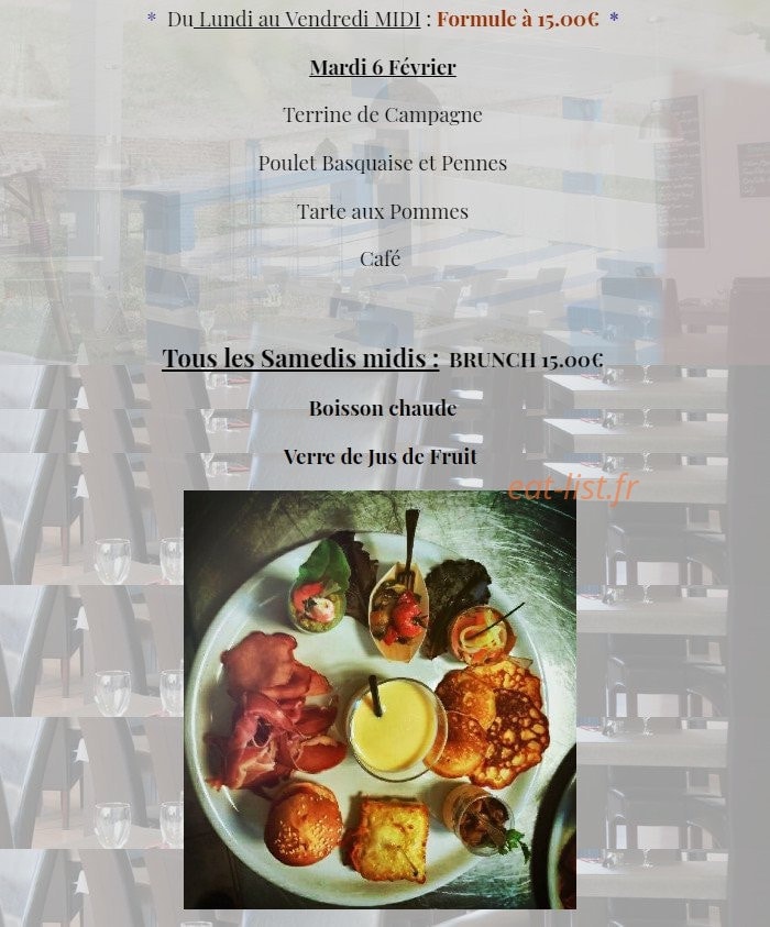 Le Saint Jacques — carte page 1