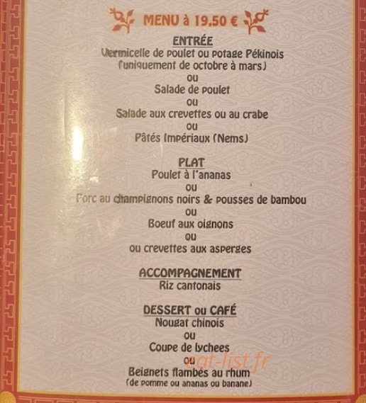 Le Shanghaï — carte page 2