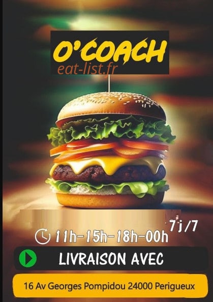 O'Coach — carte page 1