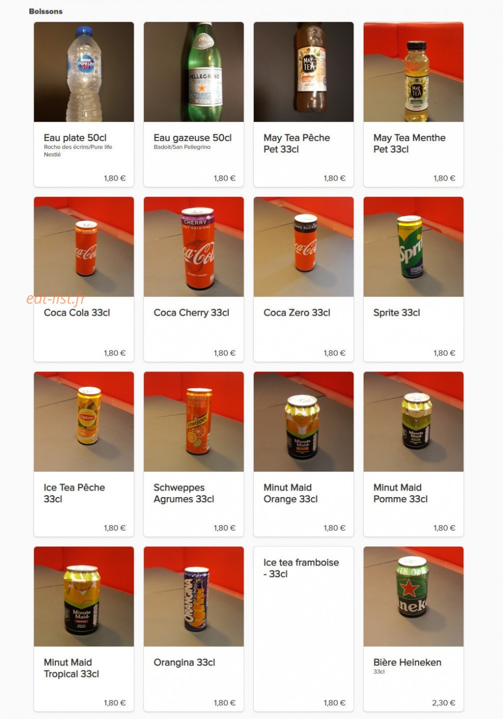 Pasta e Salsa — carte page 2