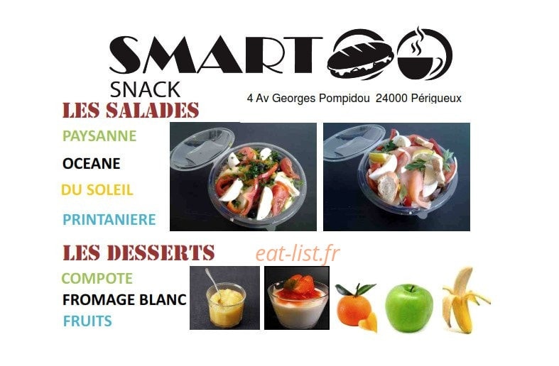 Smart Snack — carte page 1