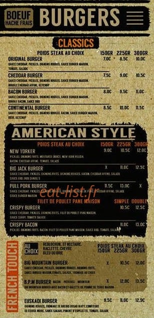 Springfield Bagels — carte page 3