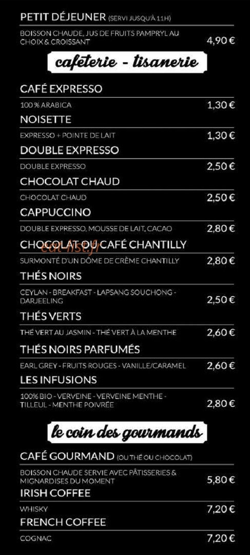 Watson's Pub — carte page 9