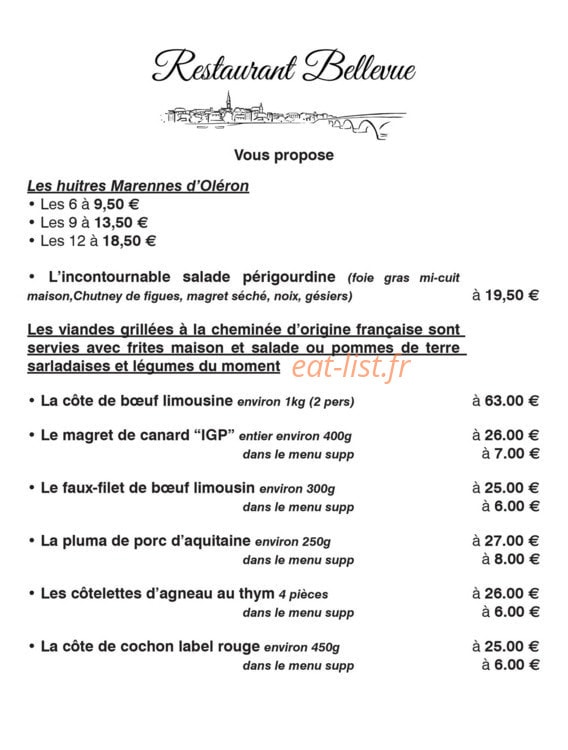 Bellevue — carte page 3