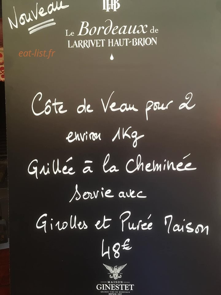 La Cabane — carte page 1
