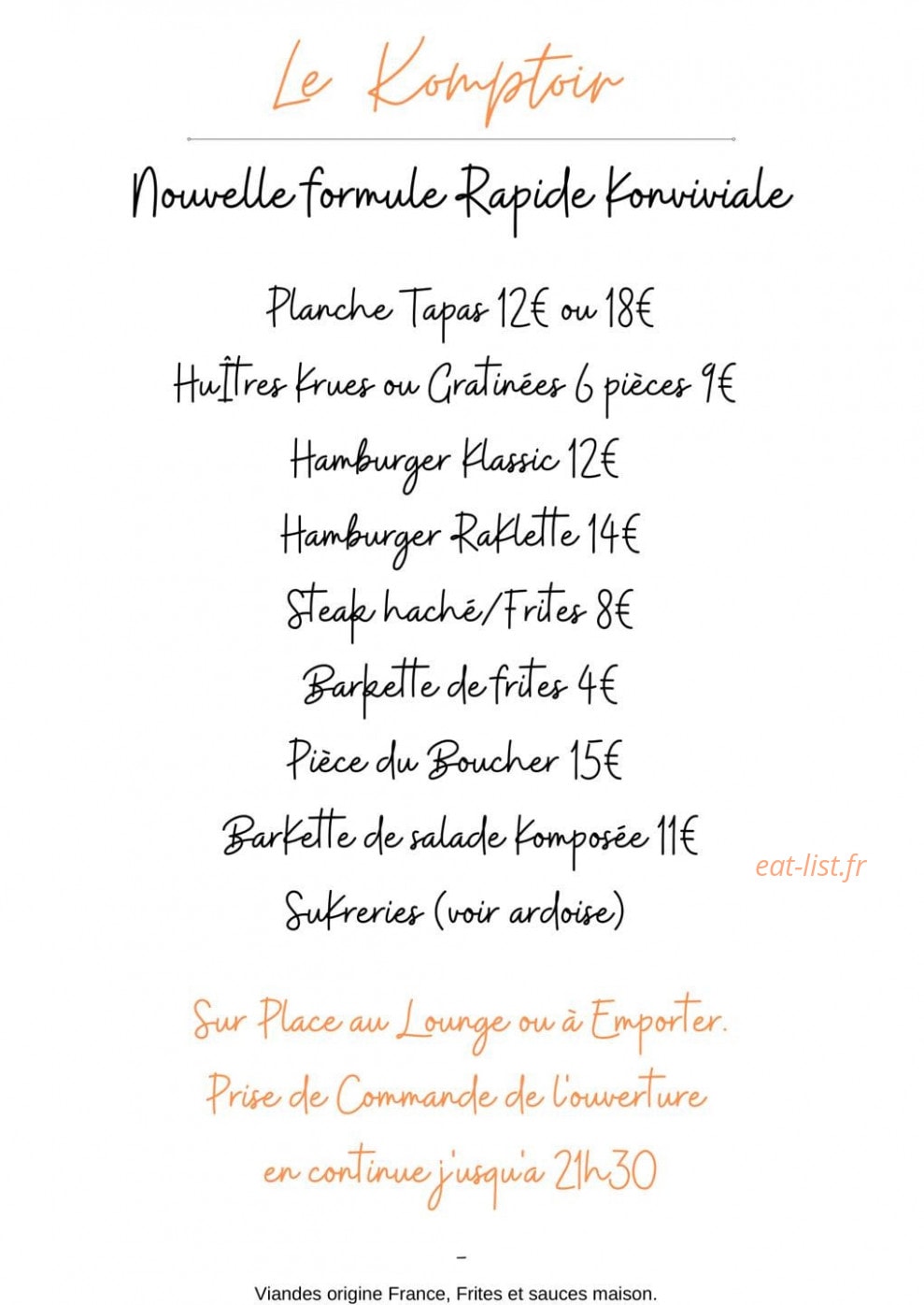 La Kour — carte page 2