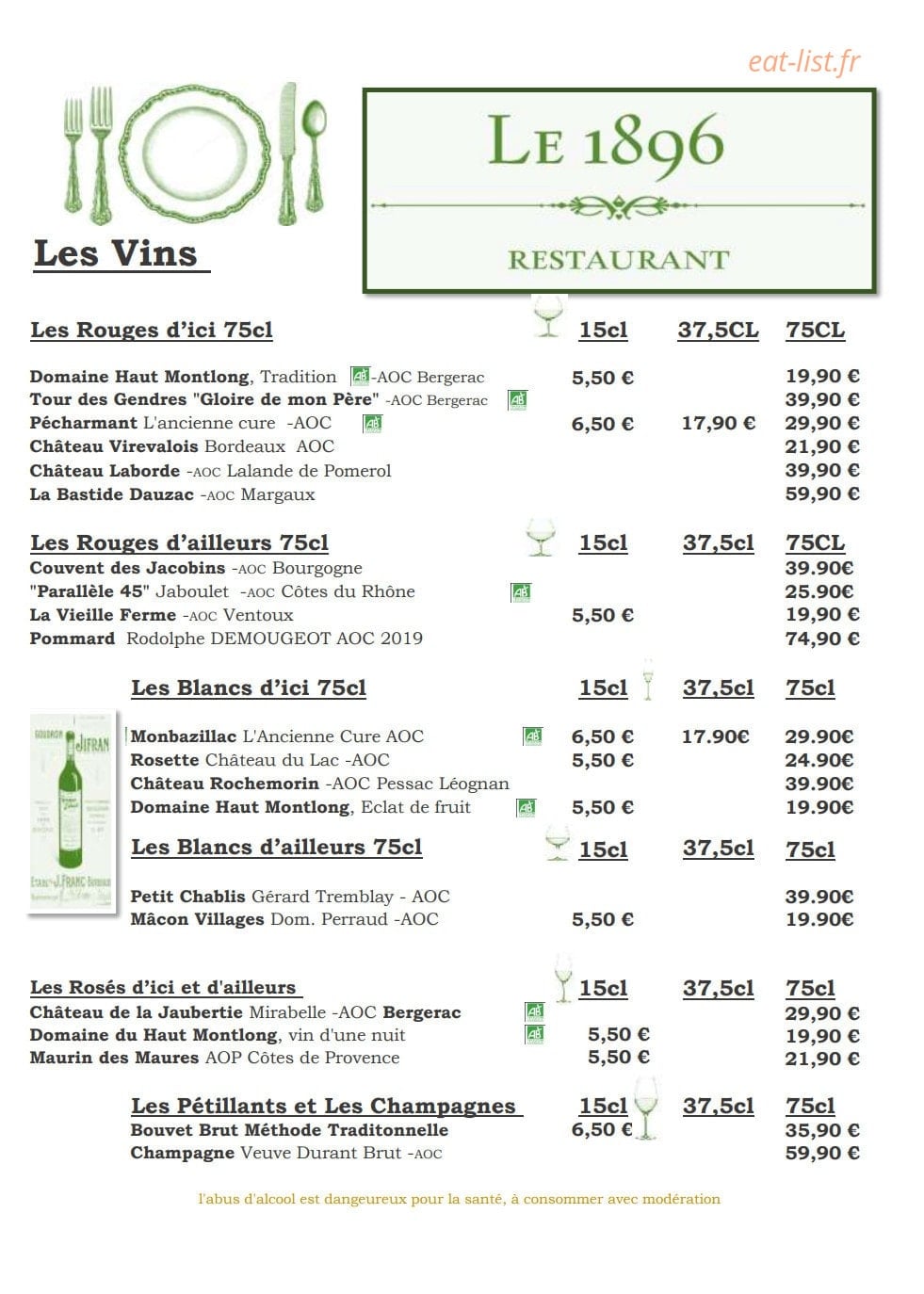 Le 1896 — carte page 8