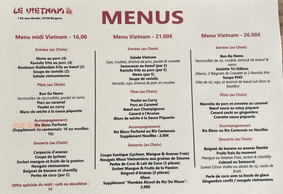 Le Vietnam — carte page 6