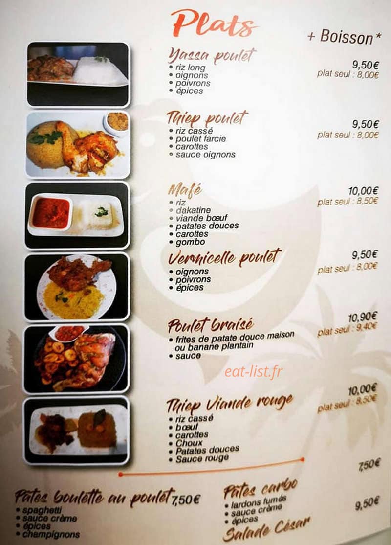 Mango — carte page 1