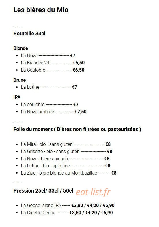 Mia — carte page 4