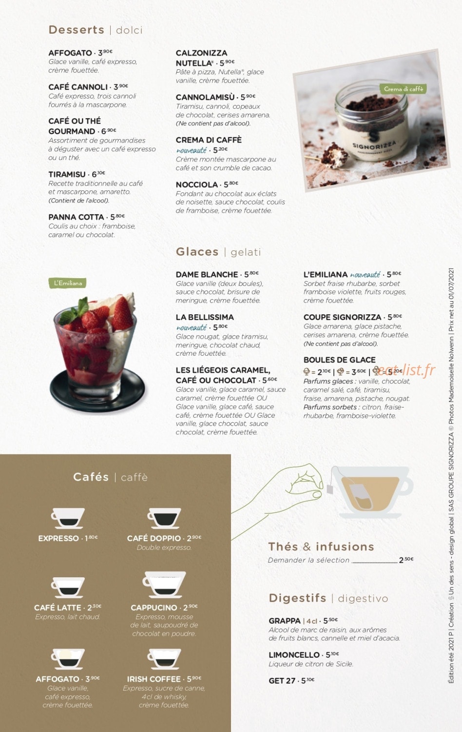 Signorizza — carte page 6