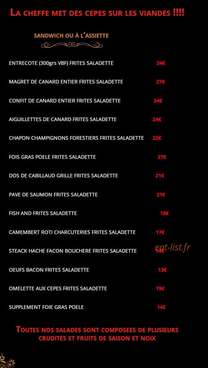 Le tire bouchon — carte page 2