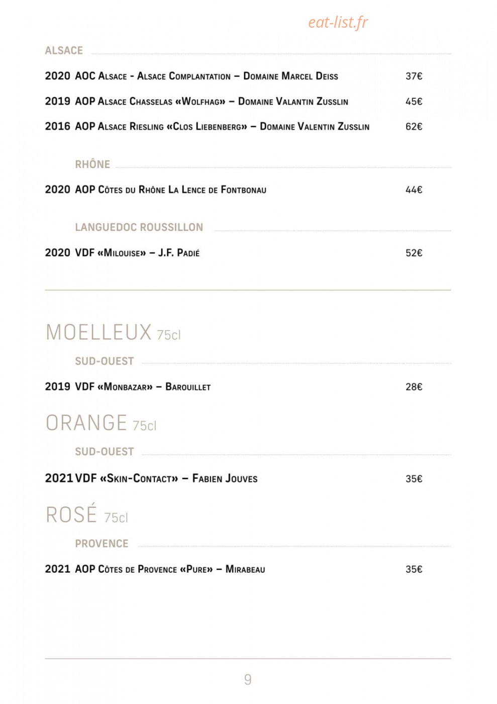 Les Singuliers — carte page 8
