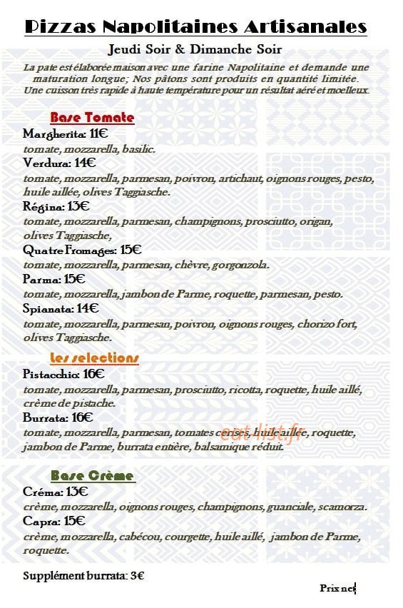 Hôtellerie de l'Abbaye — carte page 1