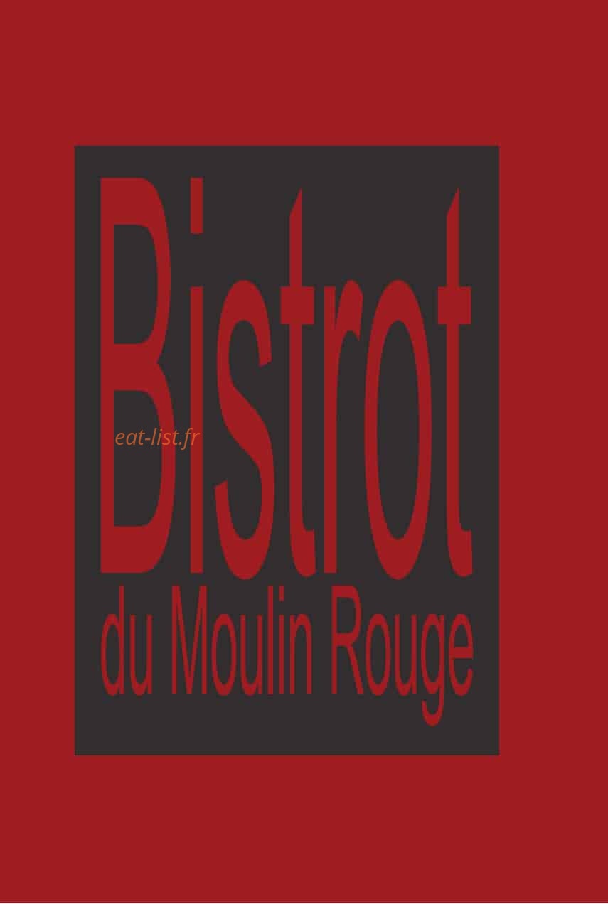 Le Moulin Rouge — carte page 1