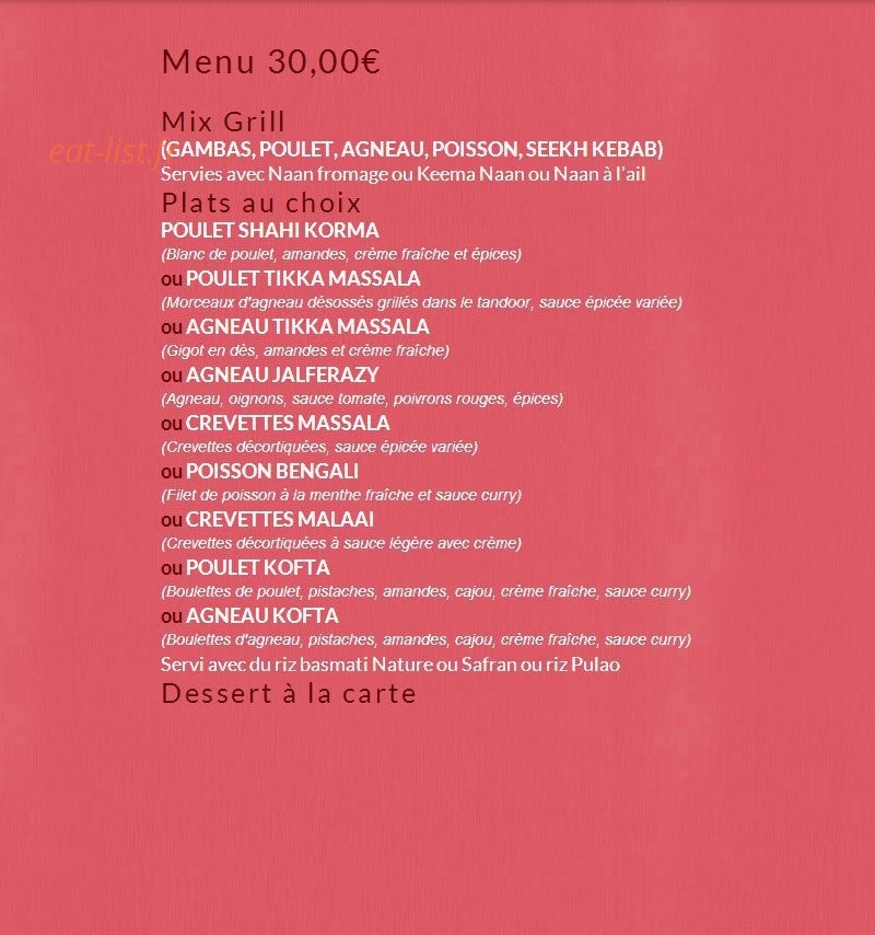 Le Kiosque à Pizzas — carte page 1