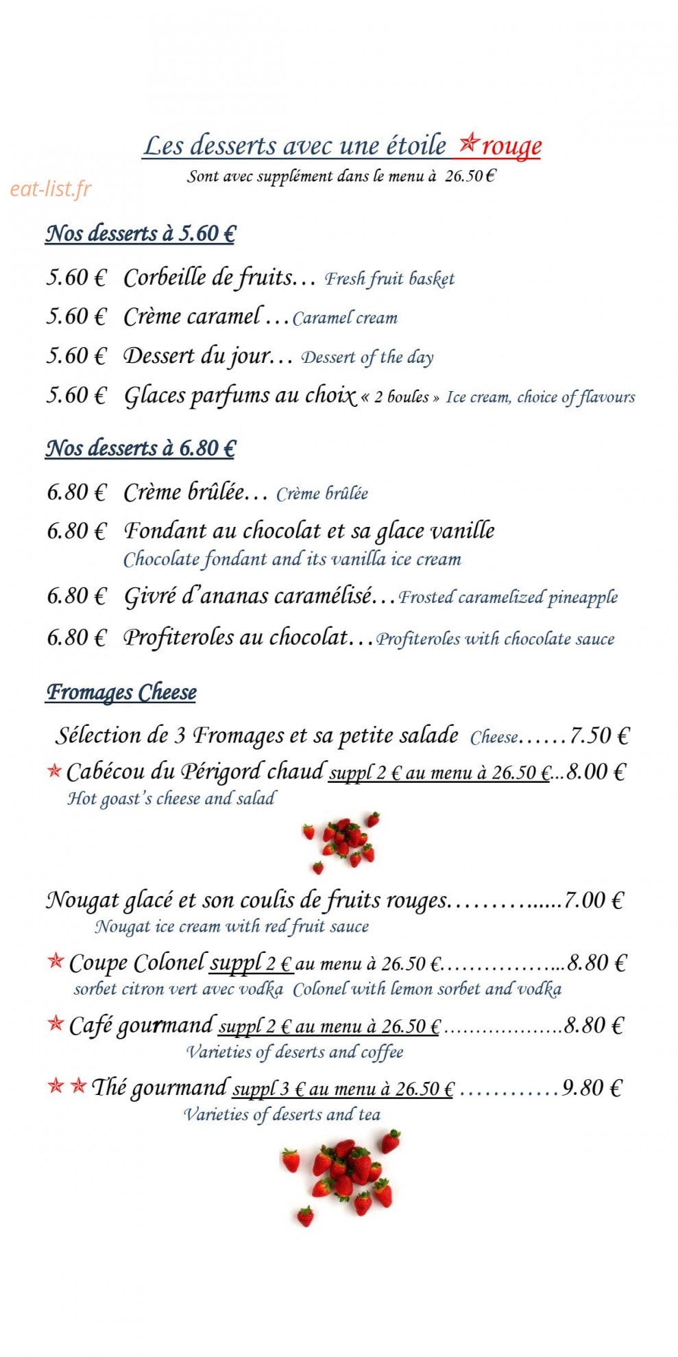 Le Tropicana — carte page 6