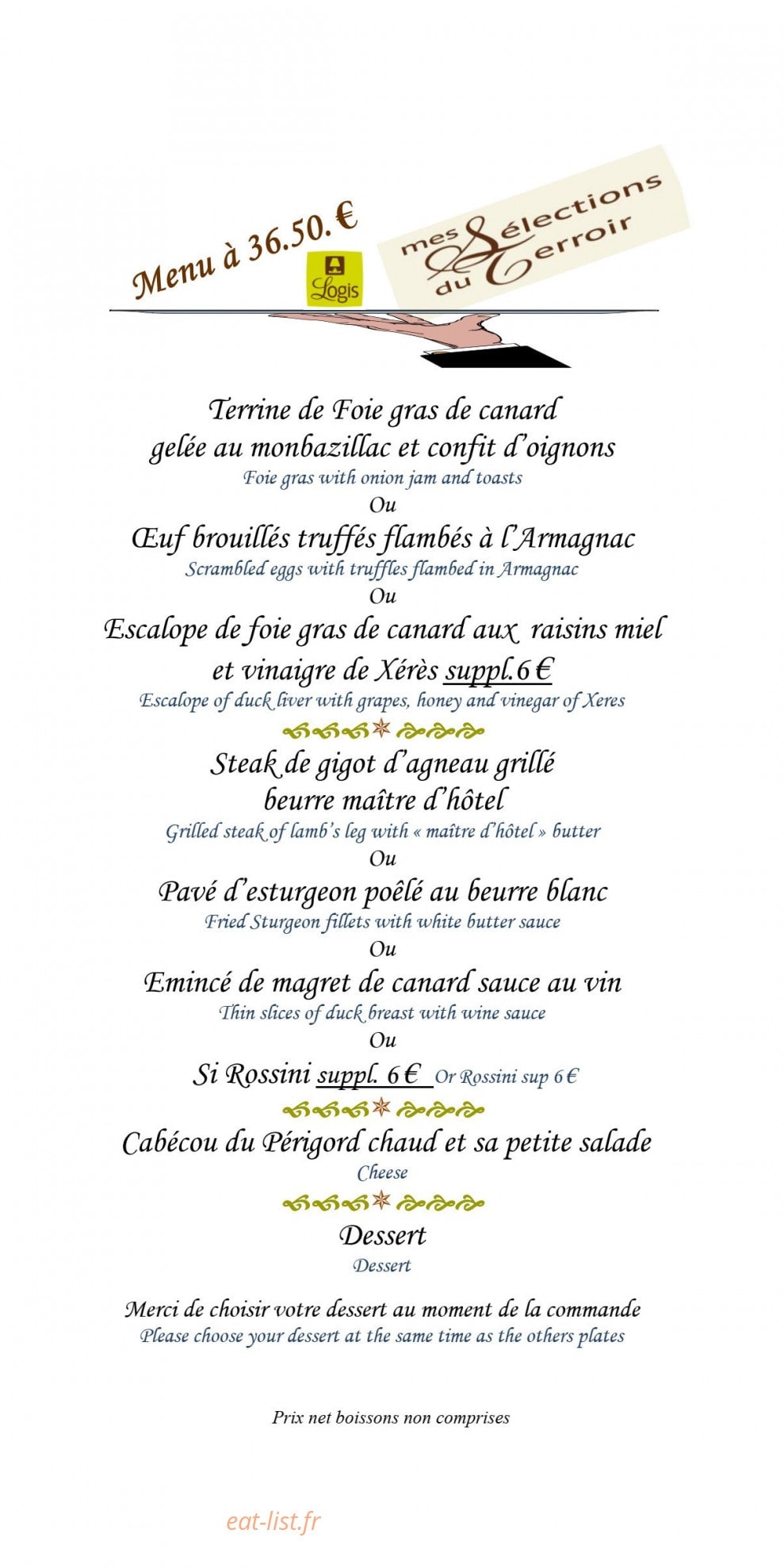 Le Tropicana — carte page 3