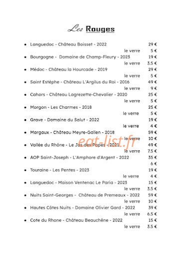 Le Cantou — carte page 10