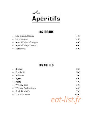 Le Cantou — carte page 6