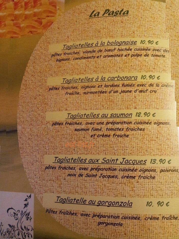 Pizzeria des Bastides — carte page 6