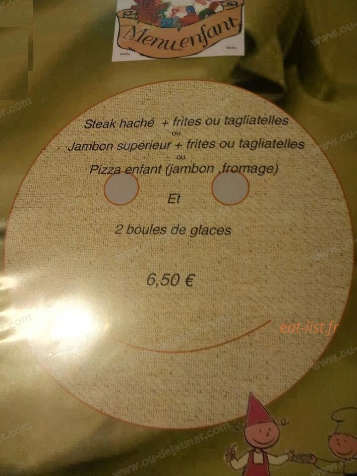 Pizzeria des Bastides — carte page 5