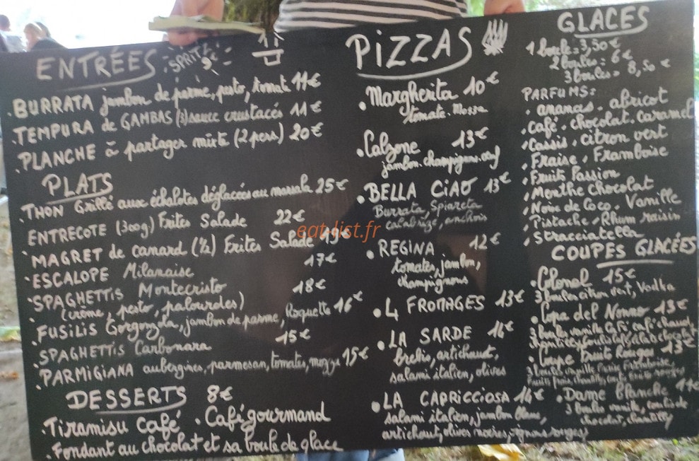 Le Bella ciao — carte page 1
